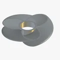 Cánh quạt Ovoidal 3 lá thiết kế khí động học cho máy in 3D - Thumbnail 1