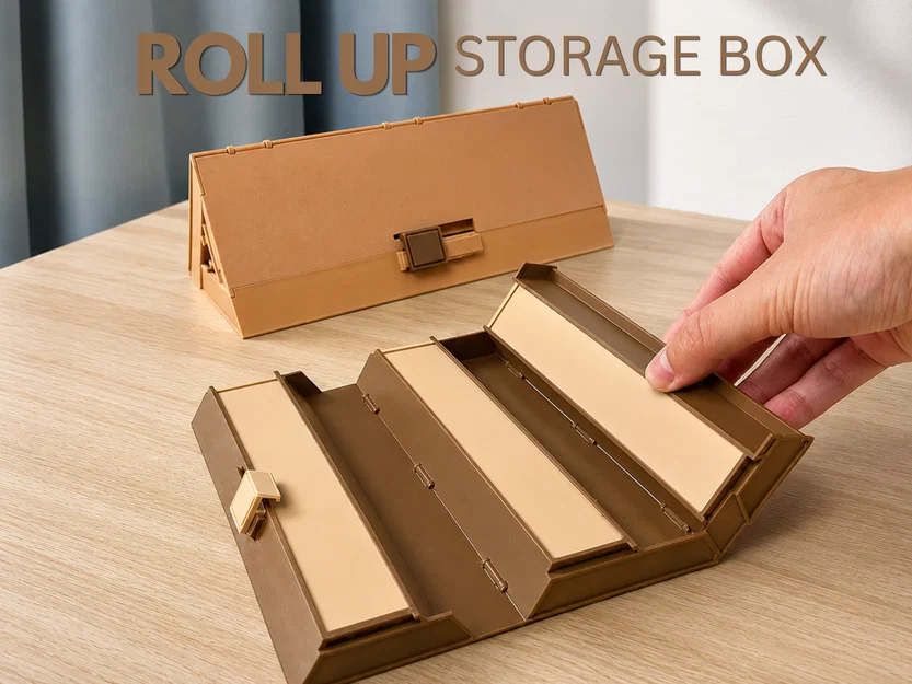 Hộp Đựng Đồ Cuộn Gọn - Triangle Organizer (In 3D) - Image 1