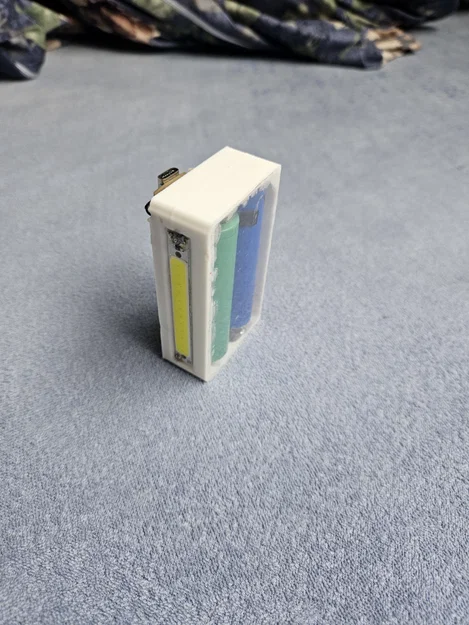 Khay chứa pin 18650 cho đèn LED cầm tay tự chế DIY - Image 1