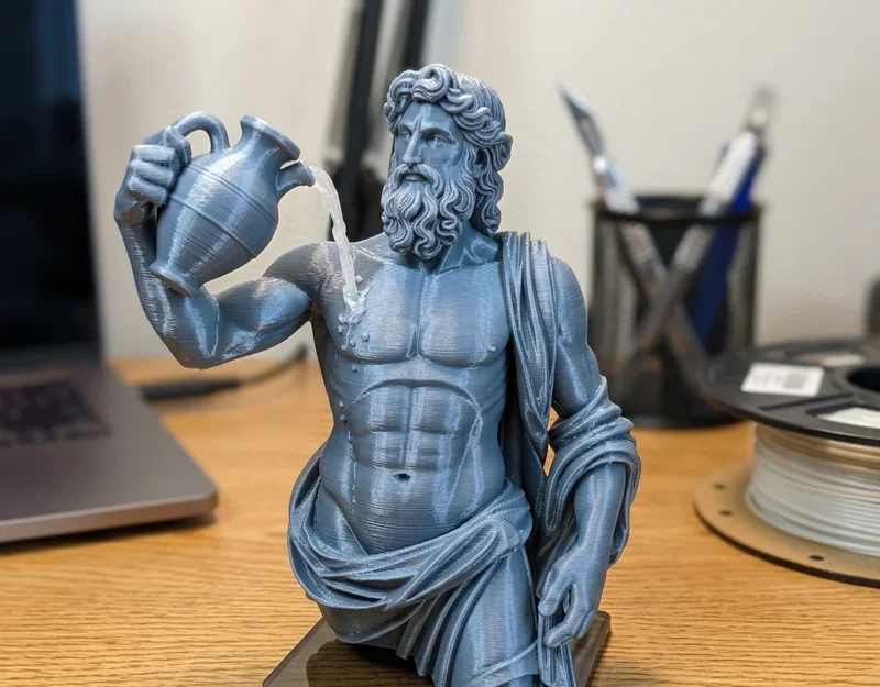 Mô hình 3D Greek Drunkard – Tượng nghệ thuật cổ điển Hy Lạp đầy ấn tượng - Image 1