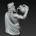 Mô hình 3D Greek Drunkard – Tượng nghệ thuật cổ điển Hy Lạp đầy ấn tượng - Thumbnail 4