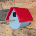 Nhà Cho Chim Mái Trượt (Sliding Roof Bird House) - Thumbnail 1