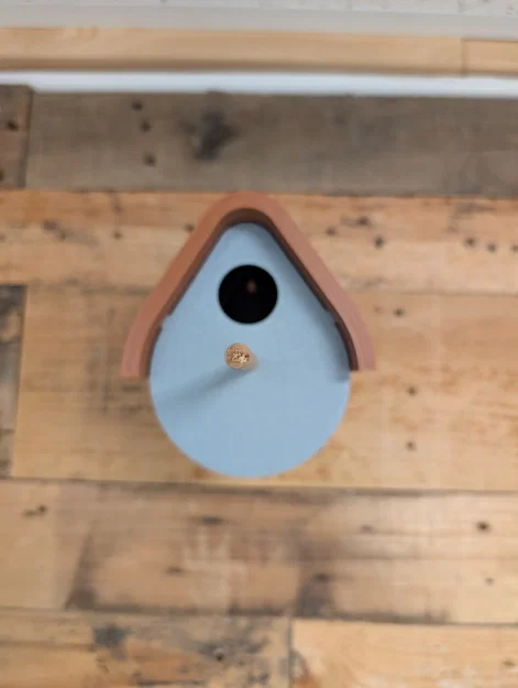 Nhà Cho Chim Mái Trượt (Sliding Roof Bird House) - Image 8