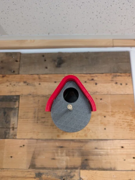 Nhà Cho Chim Mái Trượt (Sliding Roof Bird House) - Image 15