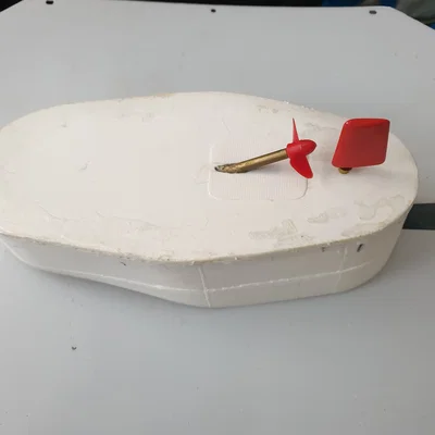 Mô hình thân thuyền điều khiển từ xa cho vịt RC