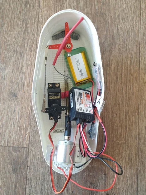 Mô hình thân thuyền điều khiển từ xa cho vịt RC - Image 3
