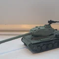Mô hình xe tăng IS-2 với tháp pháo, súng máy xoay và nòng pháo nâng hạ thực tế - Thumbnail 5