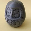 Tượng Daruma trang trí phong cách Nhật Bản - Thumbnail 1