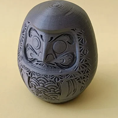 Tượng Daruma trang trí phong cách Nhật Bản