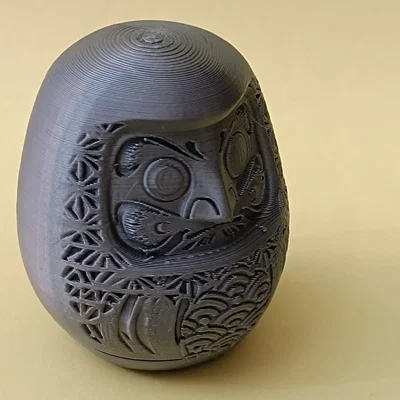 Tượng Daruma trang trí phong cách Nhật Bản