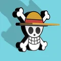 Mẫu kệ treo tường trang trí hình biểu tượng One Piece (One Piece Shelf) - Thumbnail 1
