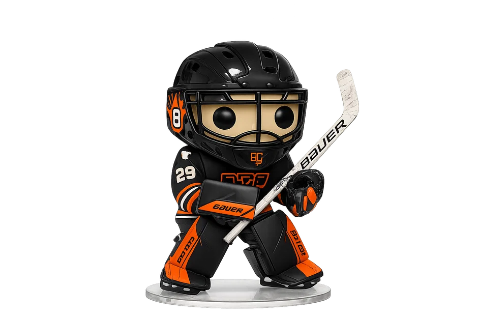 Mô hình thủ môn khúc côn cầu phong cách Funko Pop in 3D cực chất - Image 1