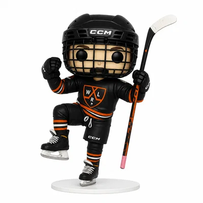 Mô hình cầu thủ khúc côn cầu 3D phong cách Funko Pop cực chất