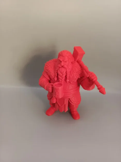 Mô hình tượng chú lùn (Dwarf figurine) - Image 3