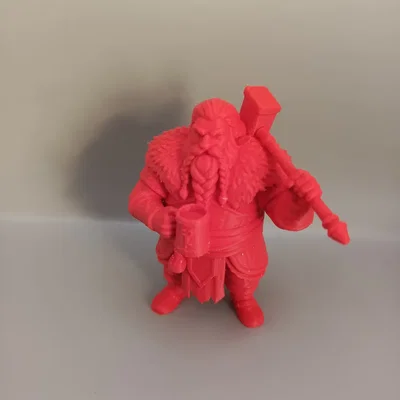 Mô hình tượng chú lùn (Dwarf figurine)