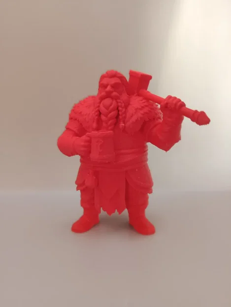 Mô hình tượng chú lùn (Dwarf figurine) - Image 4