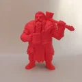 Mô hình tượng chú lùn (Dwarf figurine) - Thumbnail 4