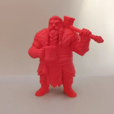 Mô hình tượng chú lùn (Dwarf figurine)