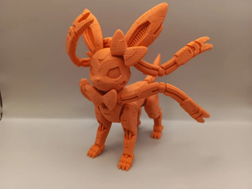 Mô hình sưu tầm Mecha Sylveon - Phong cách Transformer - Image 2