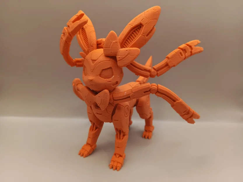 Mô hình sưu tầm Mecha Sylveon - Phong cách Transformer - Image 3