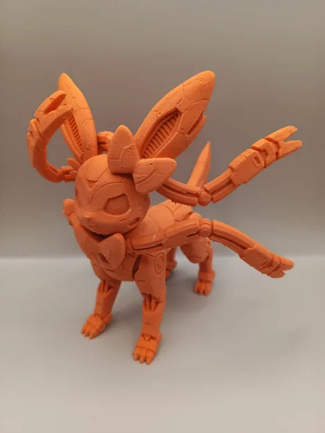 Mô hình sưu tầm Mecha Sylveon - Phong cách Transformer - Image 4