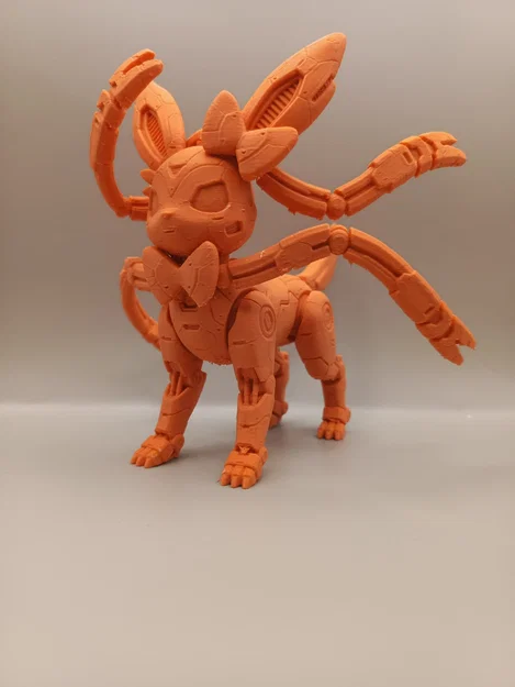 Mô hình sưu tầm Mecha Sylveon - Phong cách Transformer - Image 5
