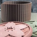 Bộ lót ly hoa anh đào (Sakura) kèm giá đỡ đơn giản - Thumbnail 3
