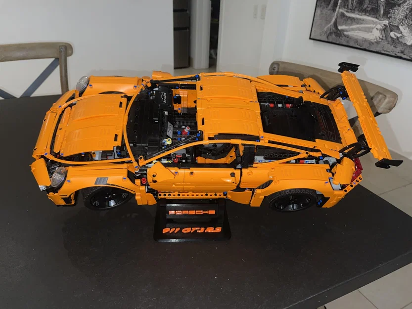 Chân đế trưng bày LEGO Technic Porsche 911 GT3 RS in 3D - Image 1