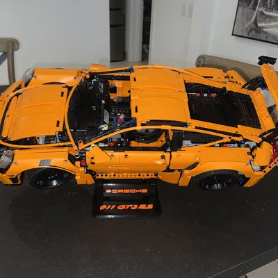 Chân đế trưng bày LEGO Technic Porsche 911 GT3 RS in 3D
