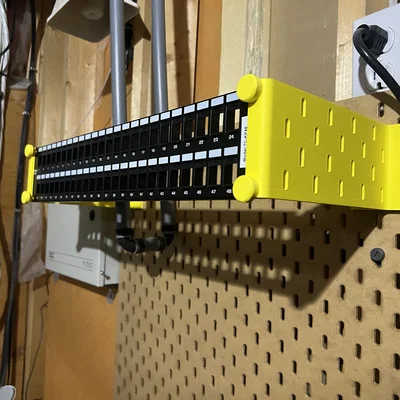 Giá đỡ Keystone/Patch Panel cho bảng Ikea Skadis