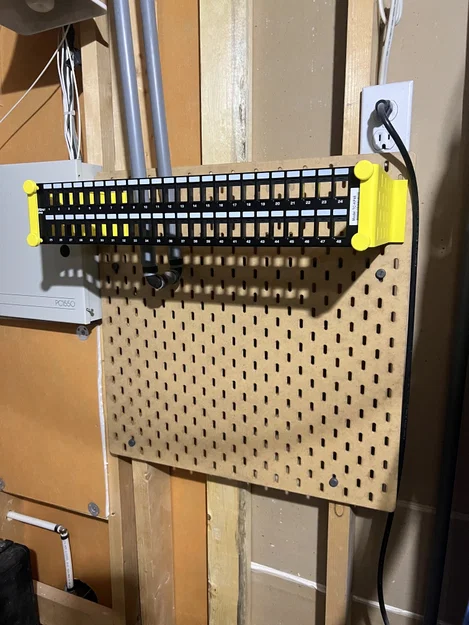 Giá đỡ Keystone/Patch Panel cho bảng Ikea Skadis - Image 5