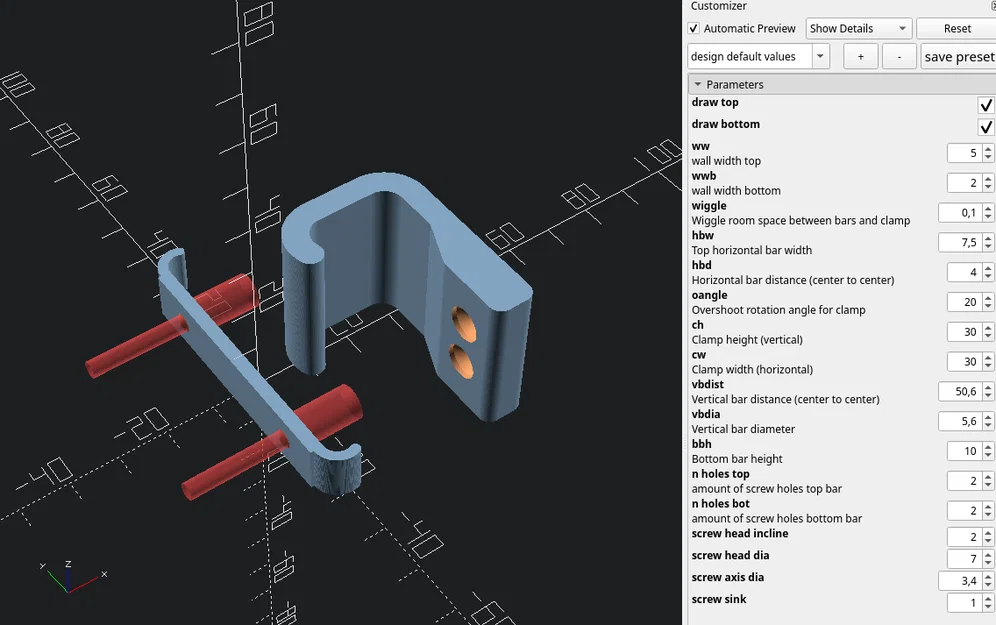 Kẹp gắn hàng rào (Fence mounting clips) - Image 3