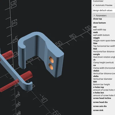 Kẹp gắn hàng rào (Fence mounting clips)