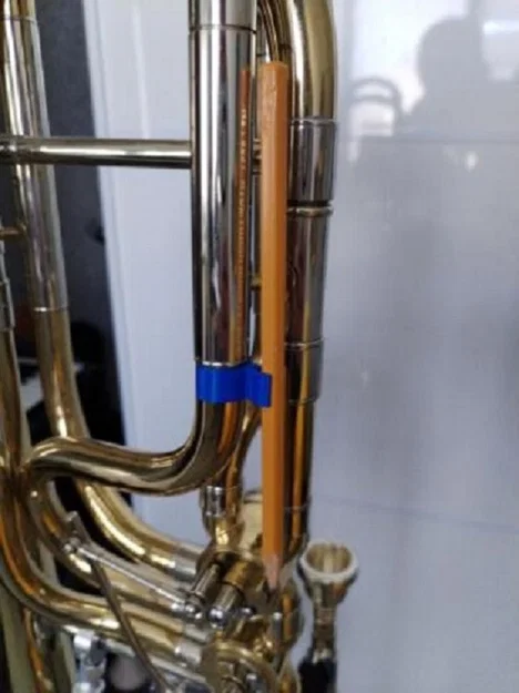 Kẹp giữ bút chì 3D cho kèn Trombone tiện lợi - Image 1