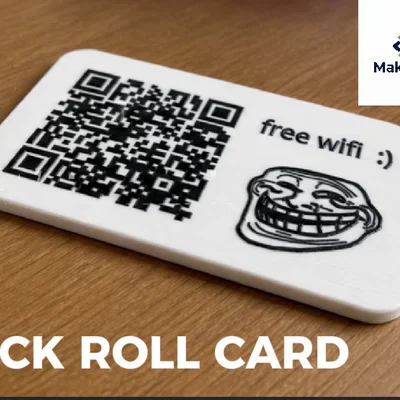 Thẻ QR code Rick Roll