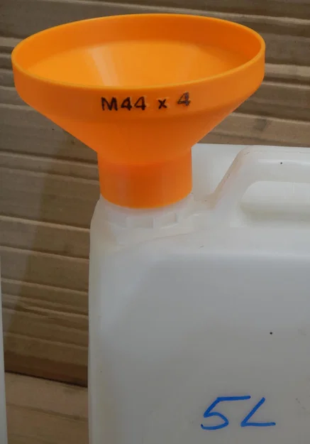Phễu vặn ren cho can nhựa; M44 x 4 - Image 4