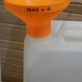 Phễu vặn ren cho can nhựa; M44 x 4 - Thumbnail 4