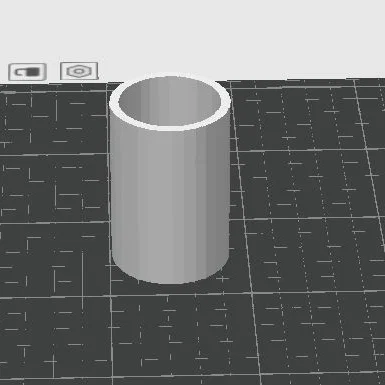 Mẫu cốc nhựa 3D (Becher) đơn giản - Phụ kiện lưu trữ tiện ích