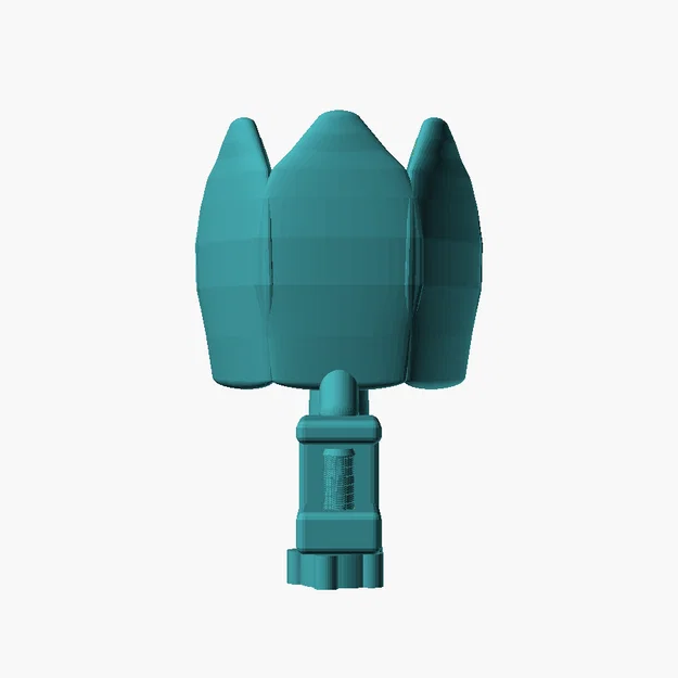 Giá Đỡ Ly Hình Hoa Tulip — Kẹp Để Ly Nước Gắn Bàn Làm Việc - Image 1