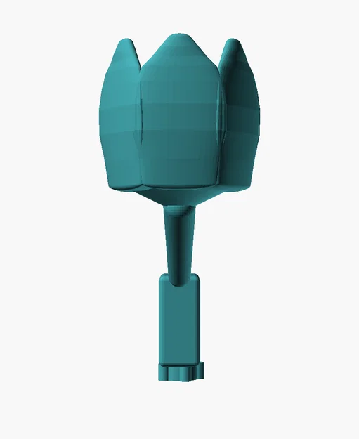 Giá Đỡ Ly Hình Hoa Tulip — Kẹp Để Ly Nước Gắn Bàn Làm Việc - Image 3