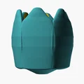 Giá Đỡ Ly Hình Hoa Tulip — Kẹp Để Ly Nước Gắn Bàn Làm Việc - Thumbnail 9