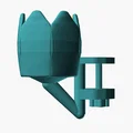 Giá Đỡ Ly Hình Hoa Tulip — Kẹp Để Ly Nước Gắn Bàn Làm Việc - Thumbnail 11