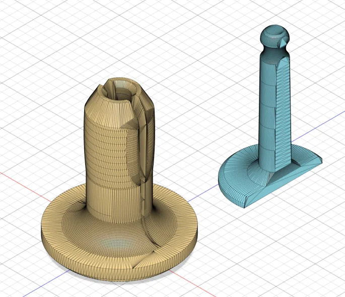 Đinh tán nhựa 6mm (Plastic Rivet Fastener) - Image 1