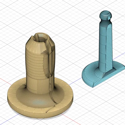 Đinh tán nhựa 6mm (Plastic Rivet Fastener)