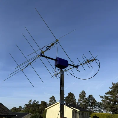 Ăng-ten Yagi - Thiết kế bởi Ham Radio Passion (LB8IJ)