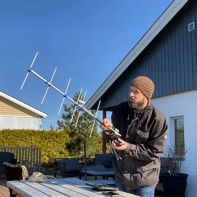 Ăng-ten Yagi - Thiết kế bởi Ham Radio Passion (LB8IJ)