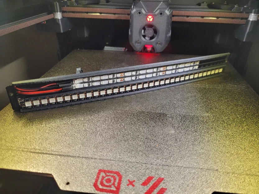 Tấm ốp mặt trước Voron Trident tích hợp thanh LED hiển thị tiến trình (Các kích thước chuẩn) - Image 11