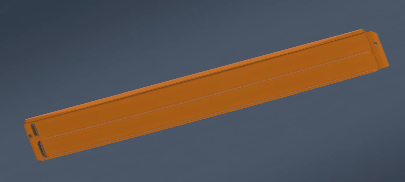 Khung giữ dải đèn LED 300mm cho dual WS2812 (Thiết kế in 3D) - Image 1