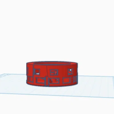 Mô hình Rotor và Stator còi hơi Doble-tone cho Drone