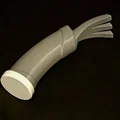 Nắp giảm âm cho cây gãi lưng (Backscratcher Silencer) - Thumbnail 1